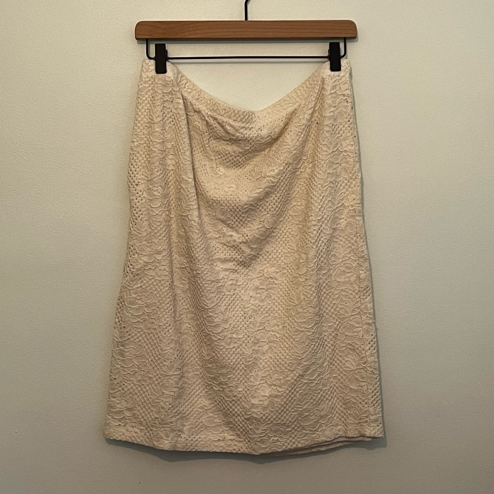 Off white Chelsea28 lace midi skirt